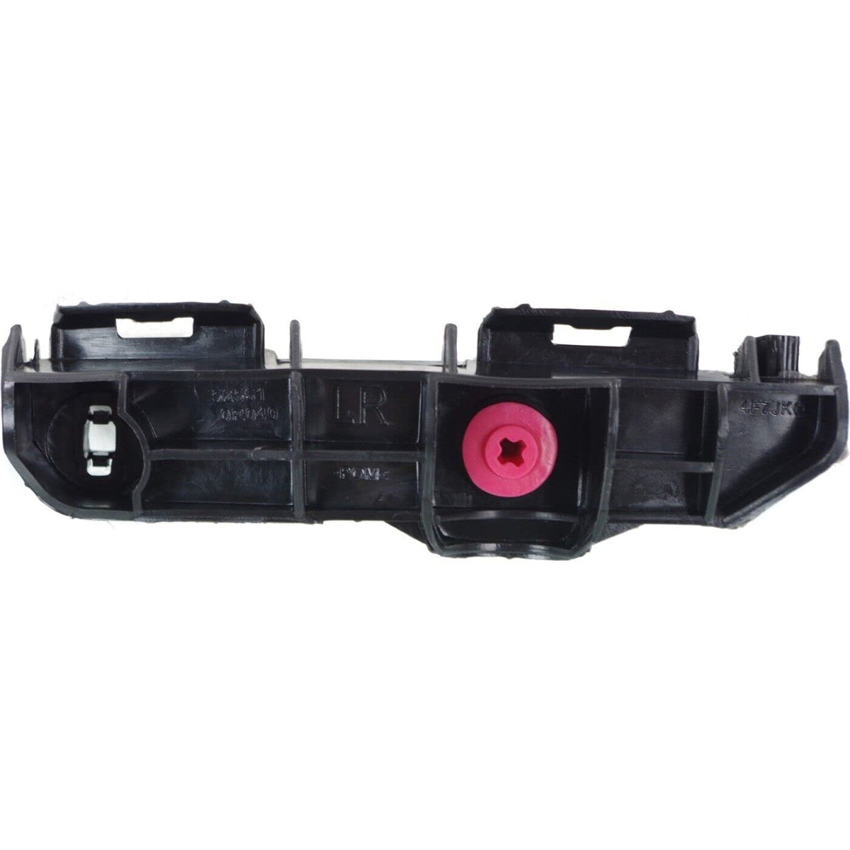 DAT AUTO PARTS Rear Right Passenger Side Upper Bumper Cover Trim Bracket Retainer Molding Replacement For 2013 - 2015 Toyota RAV4 Black Smooth TO11...