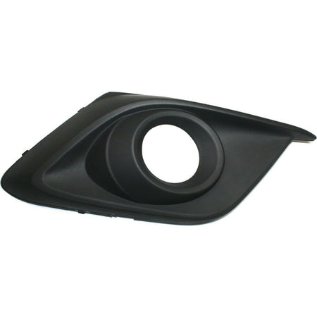 DAT AUTO PARTS Front Right Passenger Side Fog Light Cover Trim Bezel Grille Lamp Hole Insert Replacement For 2014-2016 Mazda 3 Sedan/Hatchback Blac...