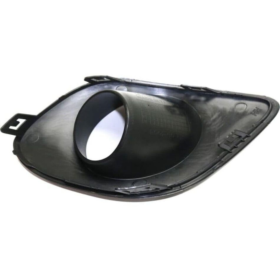 Front Left Driver & Right Passenger Set Fog Light Cover Bezel Trim Insert Pair Replacement For 2015-2023 Dodge Charger Scat Pack SRT392 Hellcat Bla...
