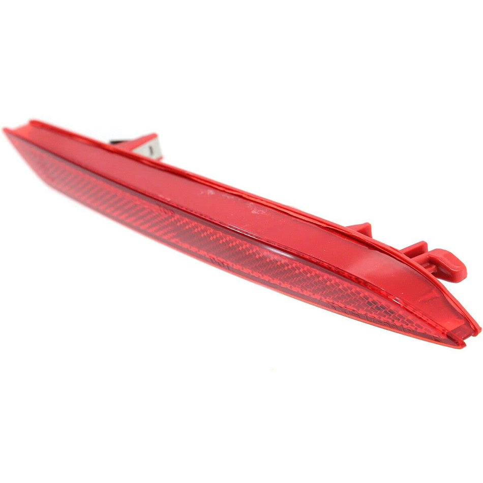Rear Passenger Side Bumper Reflector Fits 2010-2014 Honda CR V 2010-2014 Honda Insight 2011-2014 Acura TSX Red Lens HO1185103 33505SLJ013