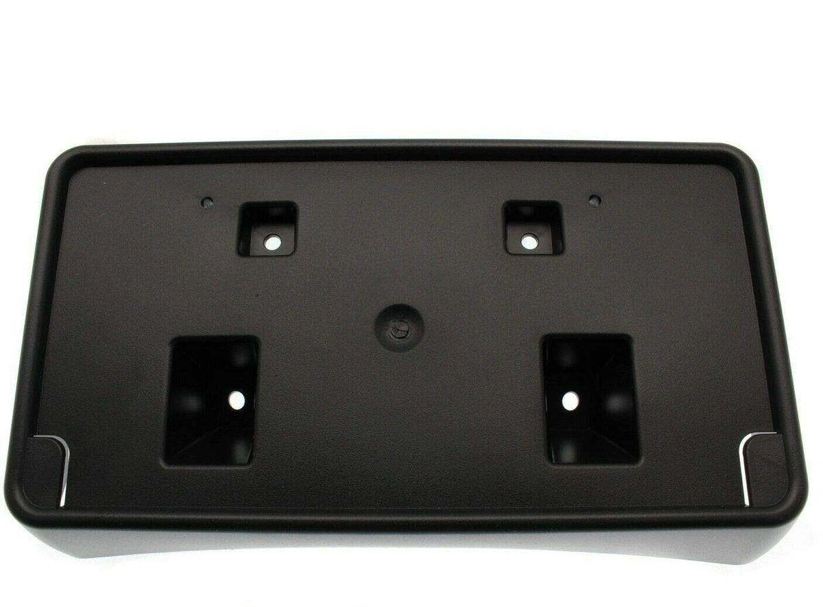 DAT AUTO PARTS Front Bumper License Plate Frame Tag Mounting Bracket Holder Replacement for 2015-2021 Dodge Challenger Black Textured Plastic CH106...