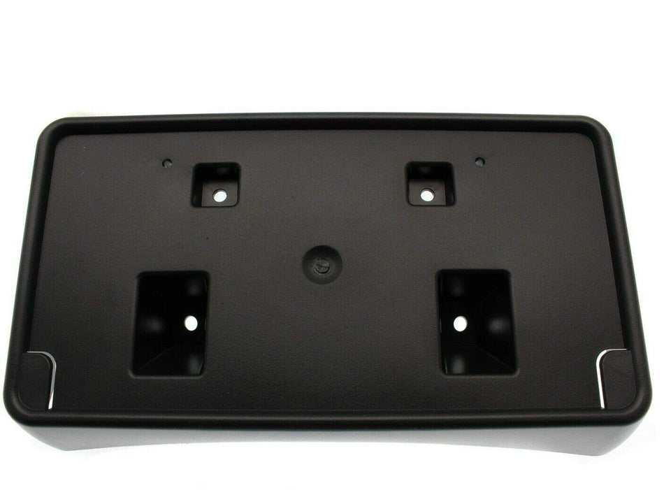 DAT AUTO PARTS Front Bumper License Plate Frame Tag Mounting Bracket Holder Replacement for 2015-2021 Dodge Challenger Black Textured Plastic CH106...