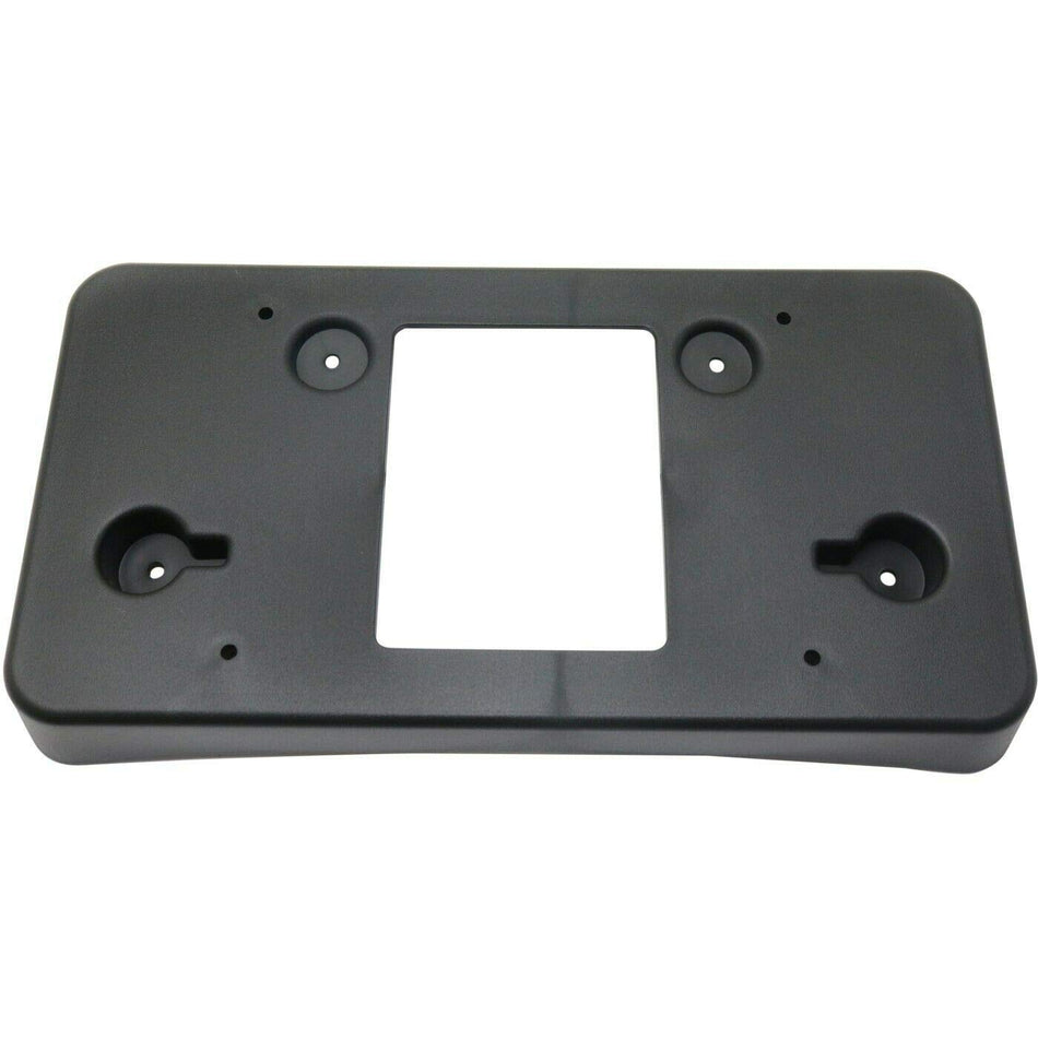 DAT AUTO PARTS Front Bumper License Plate Bracket Frame Cover Tag Holder Replacement for 2016-2018 Cadillac CT6 Black Textured Made of Plastic GM10...