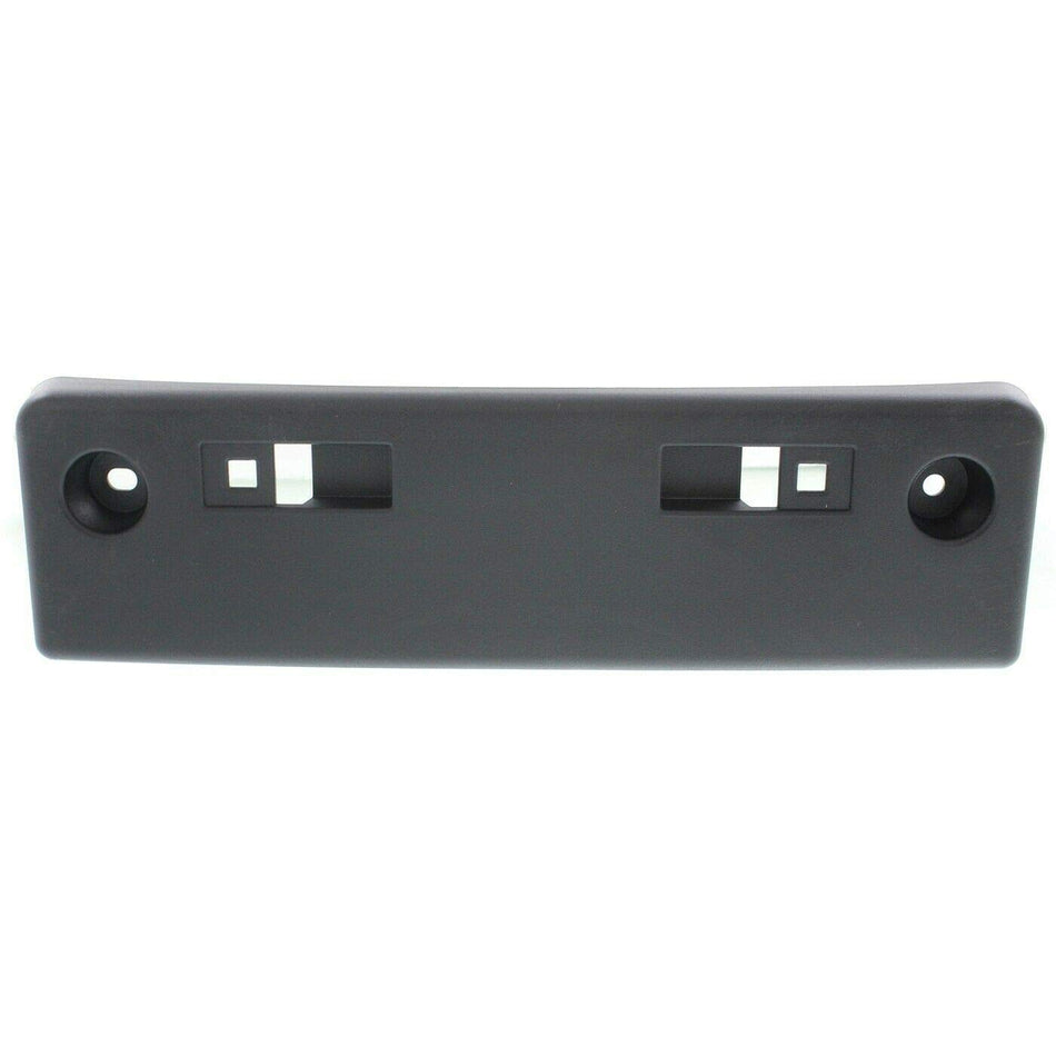 DAT AUTO PARTS Front Bumper License Plate Frame Tag Mounting Bracket Holder Replacement For 2007-2012 Nissan Versa Black Textured Made of Plastic N...