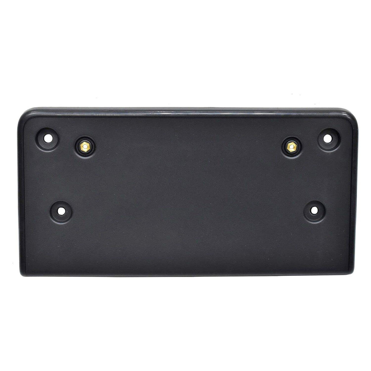 DAT AUTO PARTS Front License Plate Bracket Frame Cover Tag Holder Replacement For 2019 - 2021 Volkswagen Tiguan R-Line Black Smooth Plastic VW10681...