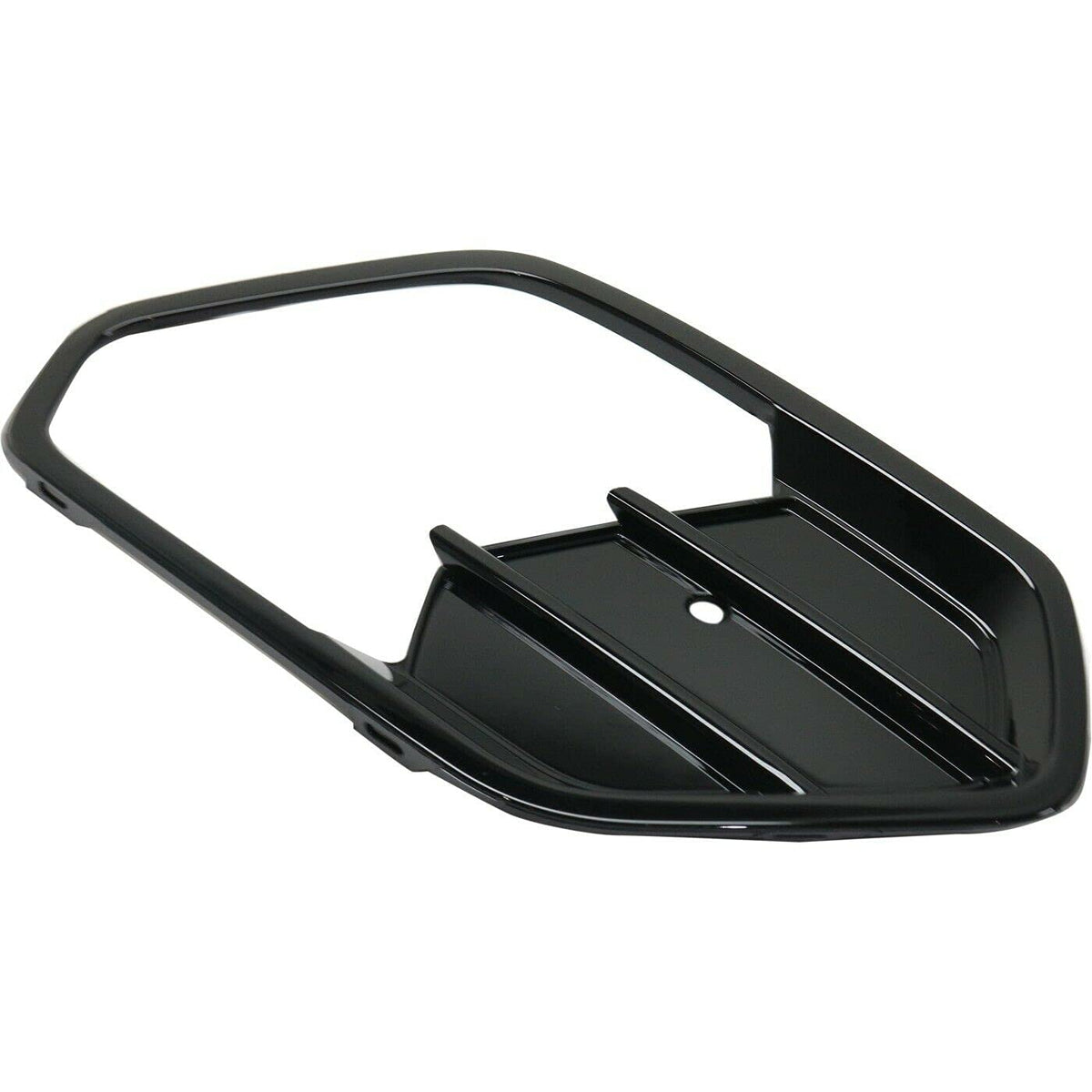 DAT AUTO PARTS Front Right Passenger Side Fog Light Bezel Cover Trim Molding Bumper Insert Replacement For 2017 2018 2019 Ford Escape Gloss Black S...