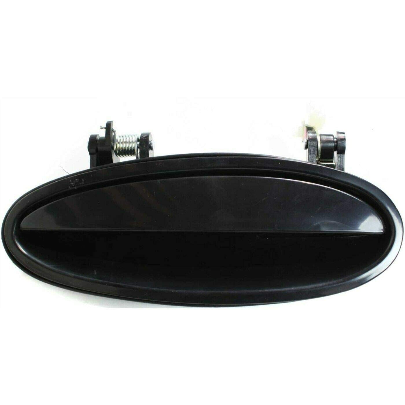 DAT AUTO PARTS Outside Front Left Driver Side Exterior Door Handle Replacement for 1997-2008 Pontiac Grand Prix Black Smooth Paint to Match Plastic...