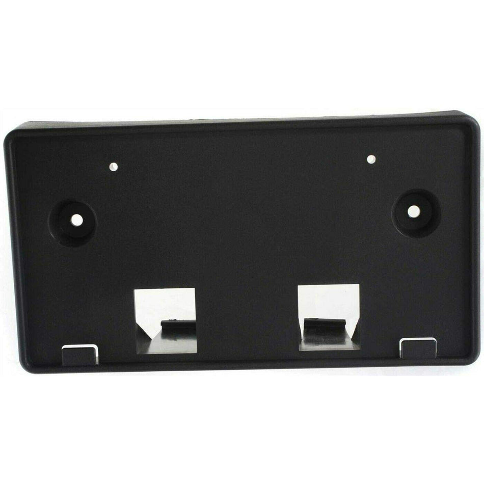 DAT AUTO PARTS Front Bumper License Plate Frame Tag Mounting Bracket Holder Replacement For 1998-2011 Ford Crown Victoria Black Textured Plastic FO...