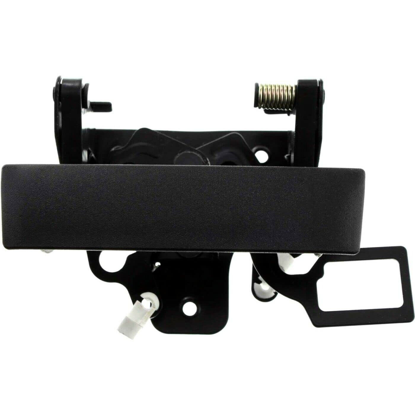 DAT AUTO PARTS Outside Rear Liftgate Tailgate Door Handle Replacement For 2007 - 2012 Chevrolet Silverado GMC Sierra Black Textured Plastic GM19151...
