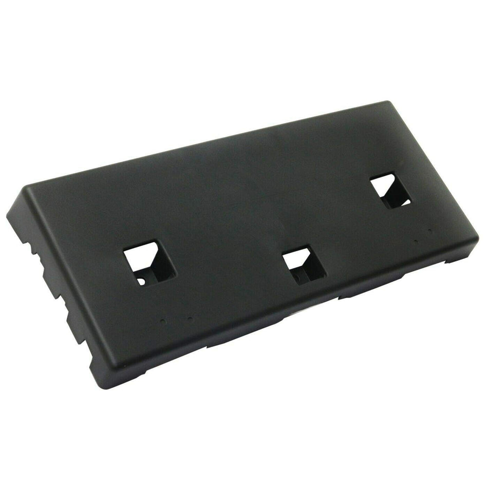 DAT AUTO PARTS Front License Plate Bracket Replacement for 18-20 Hyundai Elantra GT Except 19-20 N-Line Models Black Textured HY1068111 86519G3150