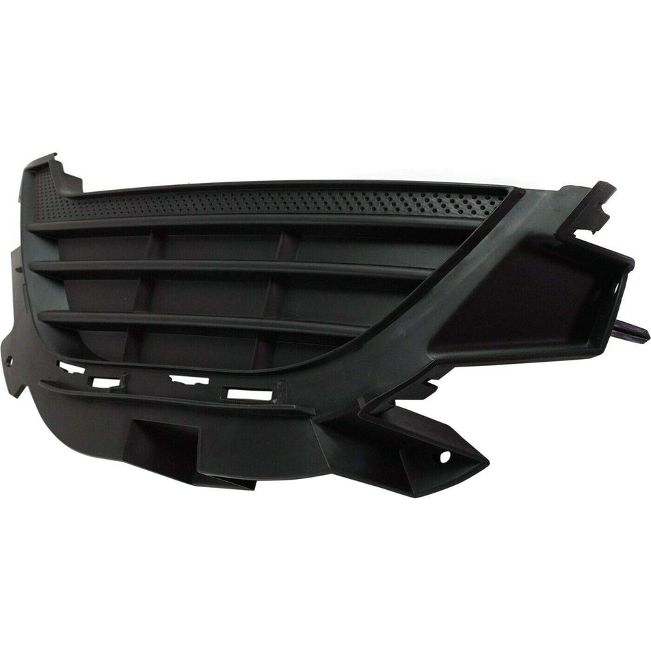 DAT AUTO PARTS Front Left Driver Side Fog Light Hole Cover Grille Trim Molding Bumper Insert Replacement For 2017-2020 Lincoln MKZ 2.0 Turbo Models...