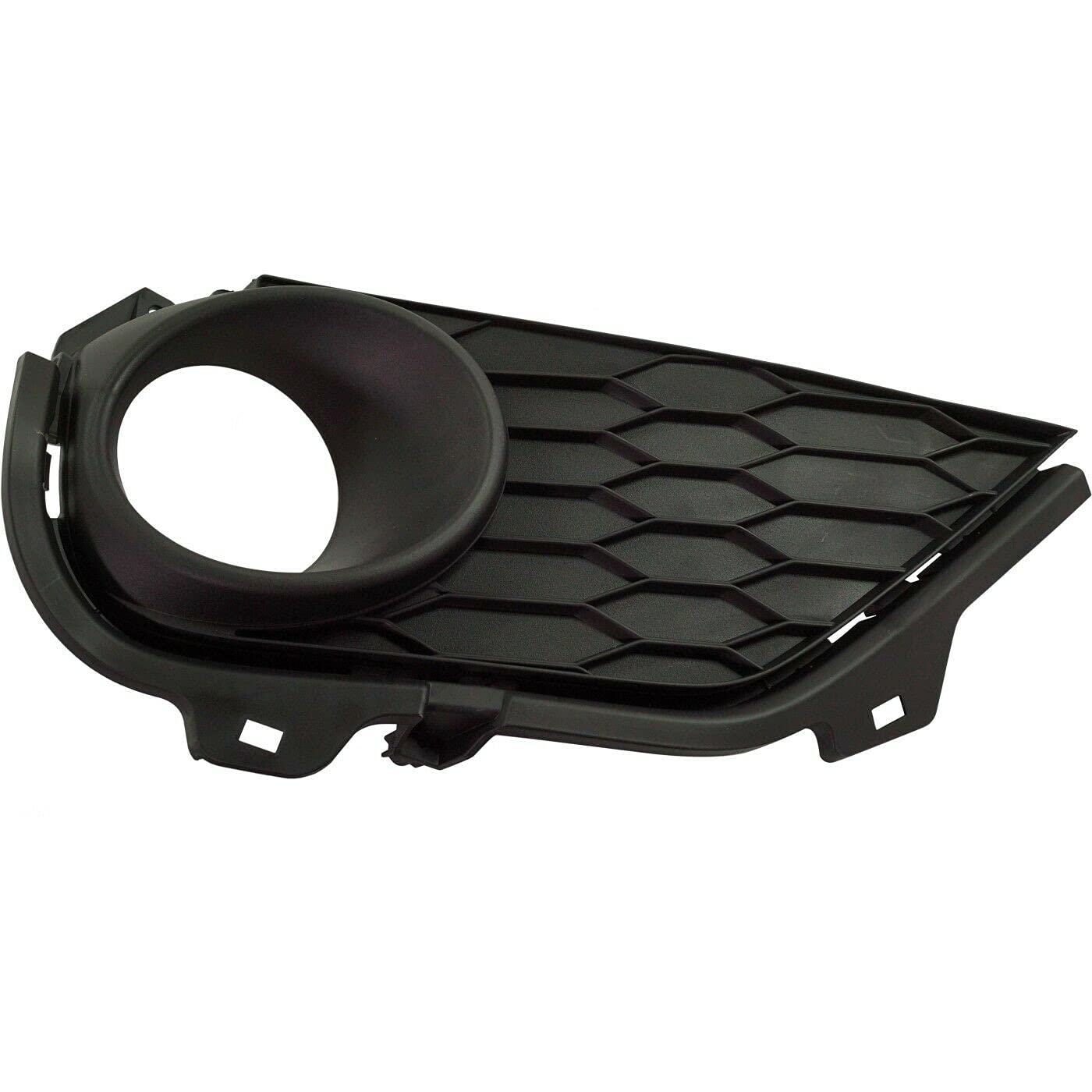 DAT AUTO PARTS Front Right Passenger Side Fog Light Bezel Lamp Hole Cover Grille Bumper Insert Replacement for 2019-2022 Honda Pilot Without Park A...