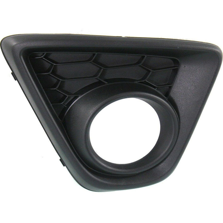DAT AUTO PARTS Right Front Passenger Side Fog Light Bezel Cover Insert Replacement For 13 - 15 Mazda CX-5 Black Textured MA1039112 KD5350C11