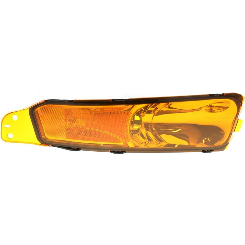 DAT AUTO PARTS Front Right Passenger Side Corner Park Signal Lamp Housing Light Replacement For 2005 - 2009 Ford Mustang Amber Lens FO2521180 4R3Z1...