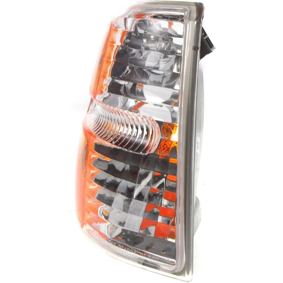 DAT AUTO PARTS Front Right Passenger Side Parking Signal Side Marker Light Corner Lamp Lens and Housing Replacement For 2004 2005 Ford Explorer Cle...