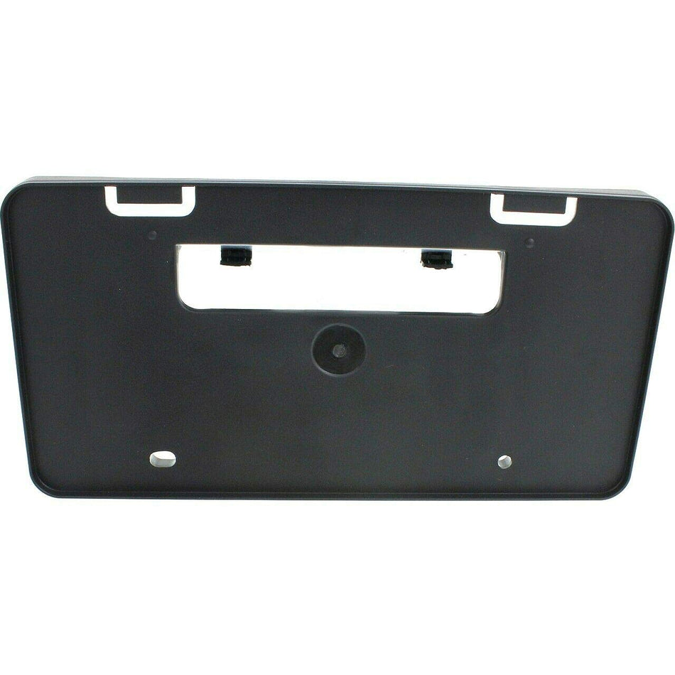 DAT AUTO PARTS Front Bumper License Plate Frame Tag Mounting Bracket Holder Cover Replacement for 2014-2016 Toyota Corolla Without Chrome Black Tex...