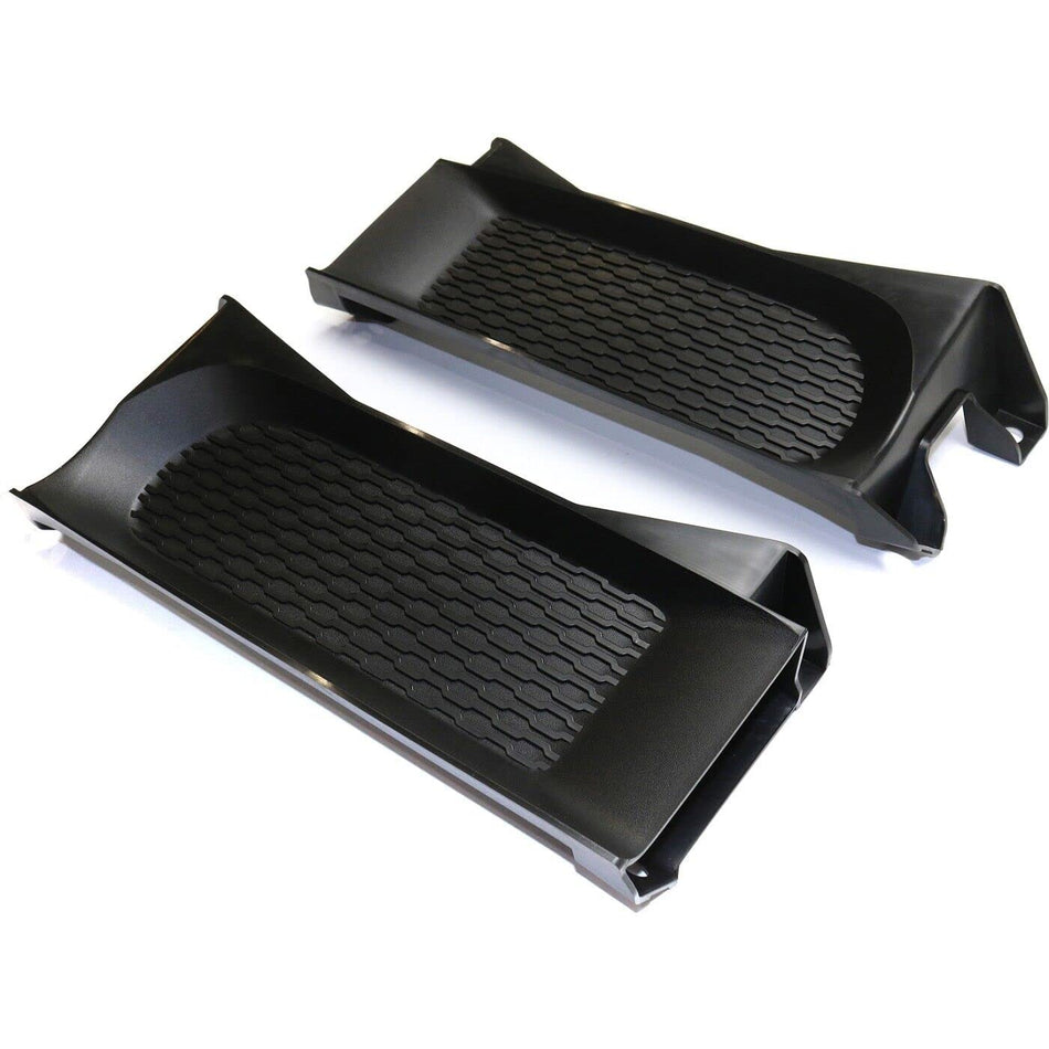 DAT AUTO PARTS Front Left Driver & Right Passenger Side Pair Bumper Tow Hook Hole Cover Molding Trim Replacement For 2019 - 2022 Ram 1500 Classic P...