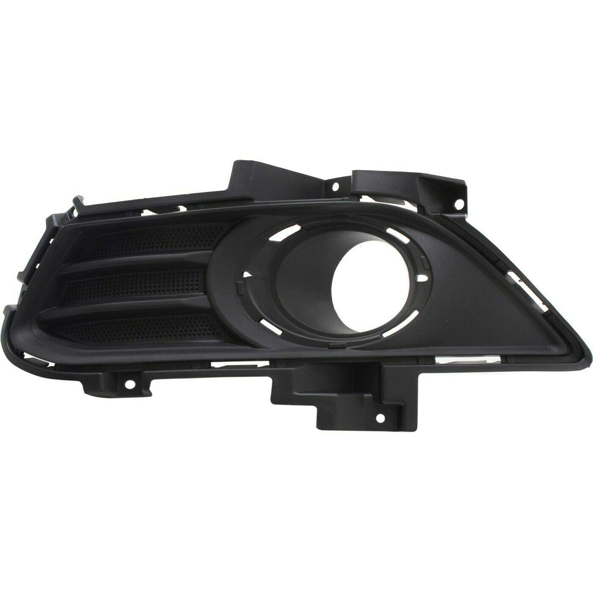 DAT AUTO PARTS Front Left Driver Side Fog Light Bezel Trim Molding Bumper Insert Replacement For 2013-2016 Ford Fusion without Engine Block Heater ...