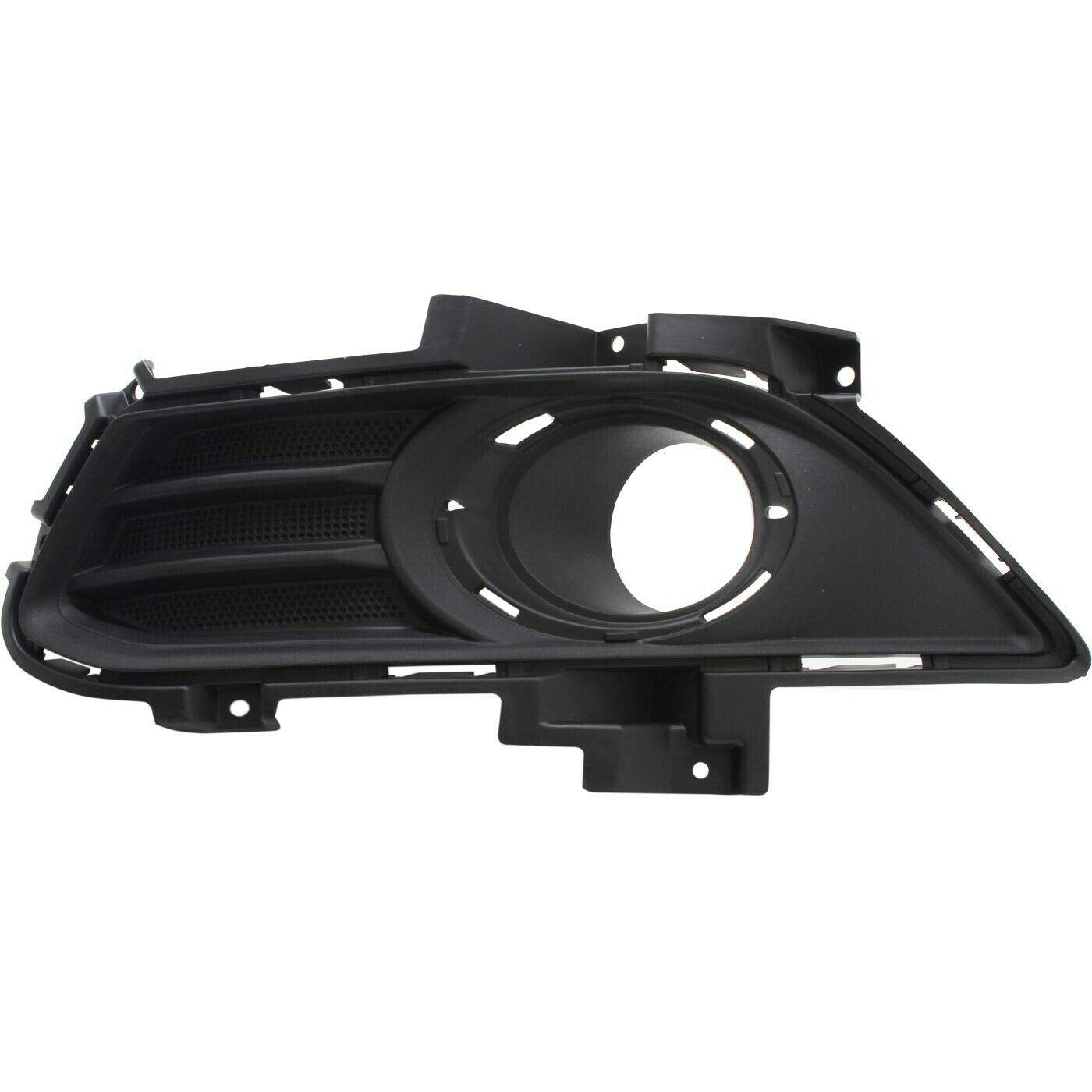 DAT AUTO PARTS Front Left Driver Side Fog Light Bezel Trim Molding Bumper Insert Replacement For 2013-2016 Ford Fusion without Engine Block Heater ...