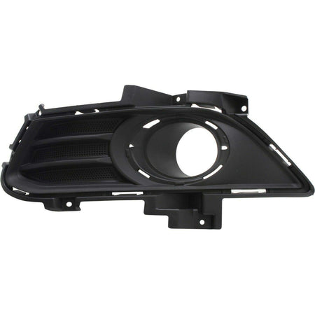 DAT AUTO PARTS Front Left Driver Side Fog Light Bezel Trim Molding Bumper Insert Replacement For 2013-2016 Ford Fusion without Engine Block Heater ...