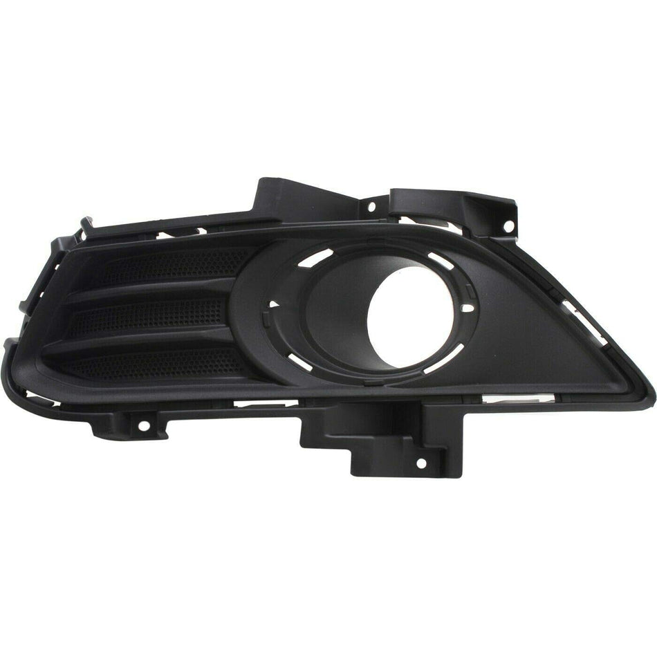 DAT AUTO PARTS Front Left Driver Side Fog Light Bezel Trim Molding Bumper Insert Replacement For 2013-2016 Ford Fusion without Engine Block Heater ...