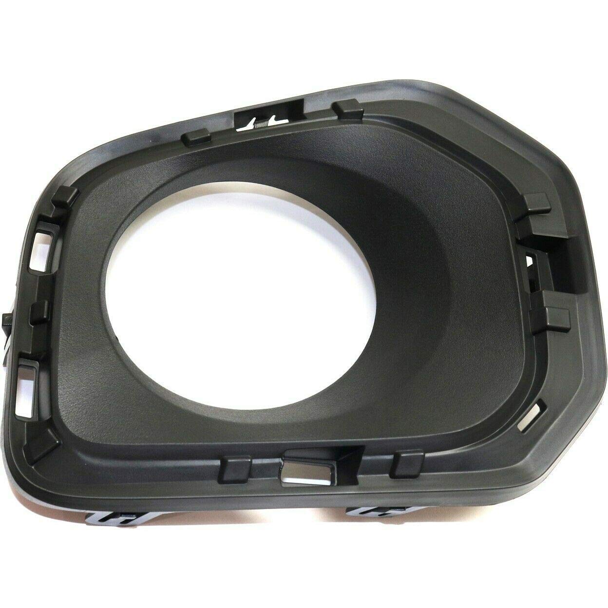 DAT AUTO PARTS Front Left Driver Side Fog Light Hole Bezel Lamp Cover Bumper Insert Replacement For 2016-2023 Toyota Tacoma Limited Pickup Truck Bl...
