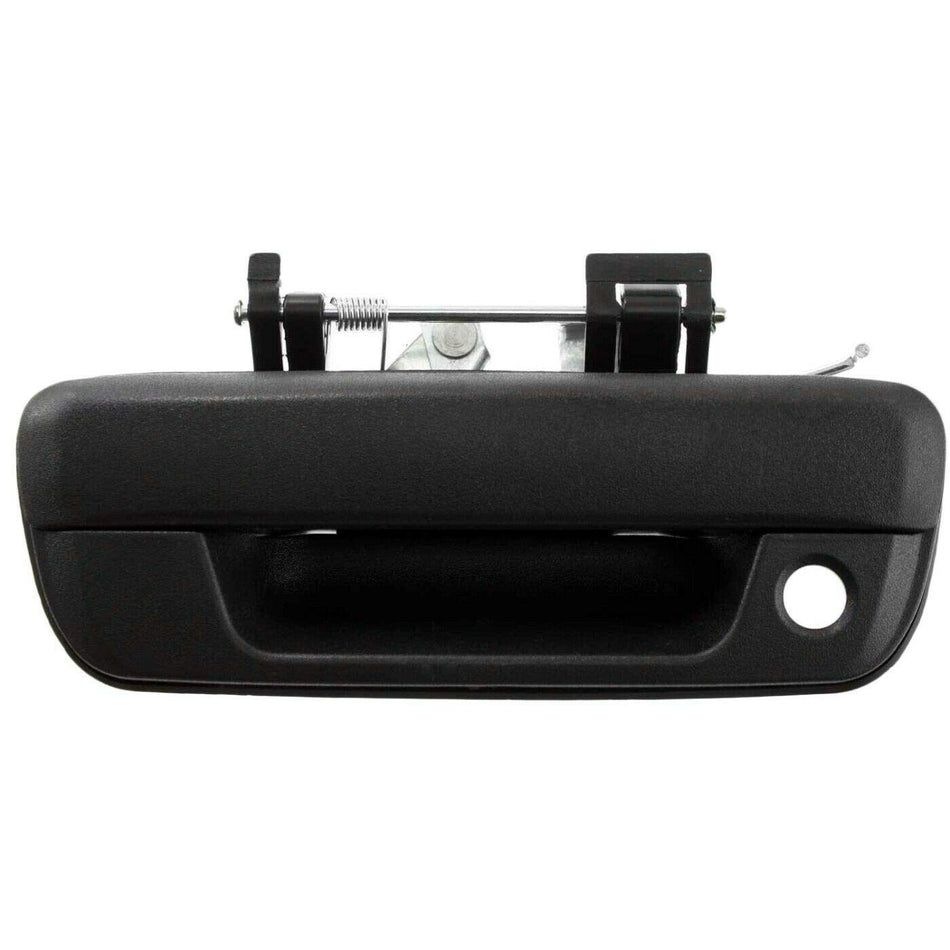DAT AUTO PARTS Outside Rear Liftgate Tailgate Door Handle Replacement For 2004 - 2012 Chevrolet Colorado GMC Canyon Isuzu Truck Black Textured Plas...