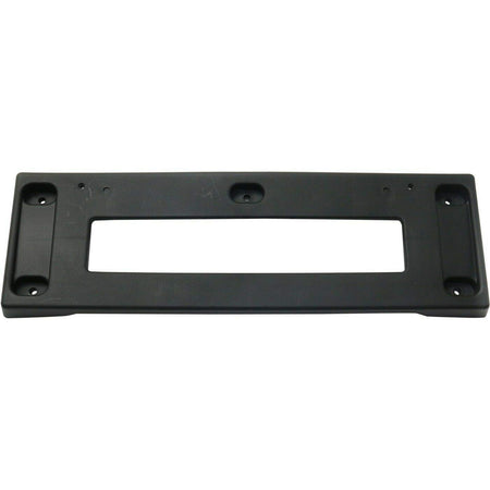 DAT AUTO PARTS Front Bumper License Plate Bracket Tag Holder Frame Cover Replacement for 2014-2016 Kia Soul Black Textured Plastic KI1068110 86519B...