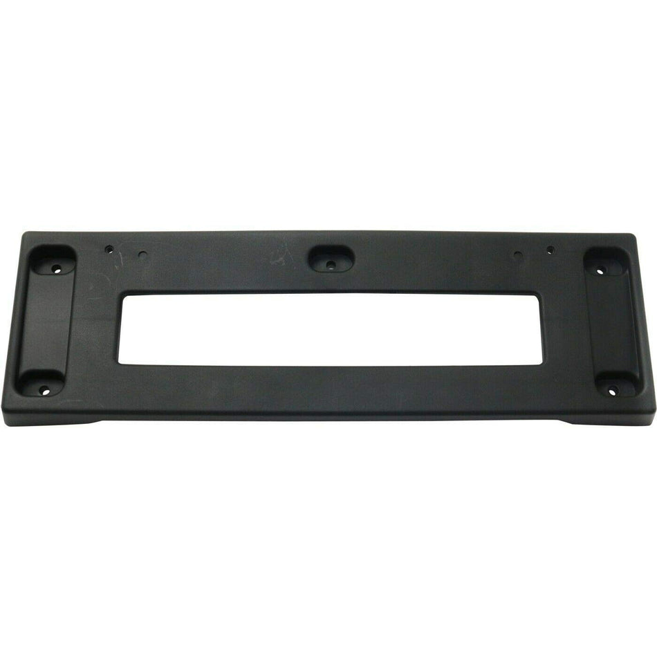 DAT AUTO PARTS Front Bumper License Plate Bracket Tag Holder Frame Cover Replacement for 2014-2016 Kia Soul Black Textured Plastic KI1068110 86519B...
