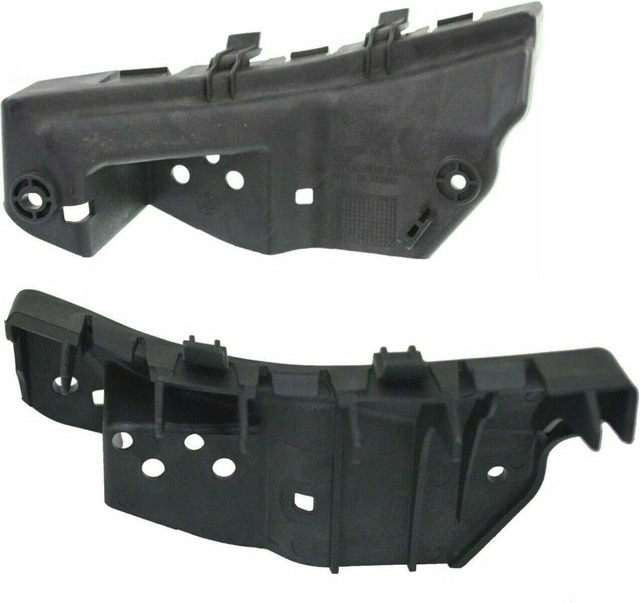 DAT AUTO PARTS Front Left Driver & Right Passenger Side Set Of 2 Inner Bumper Cover Support Bracket Mounting Retainer Pair Replacement For 2014-201...