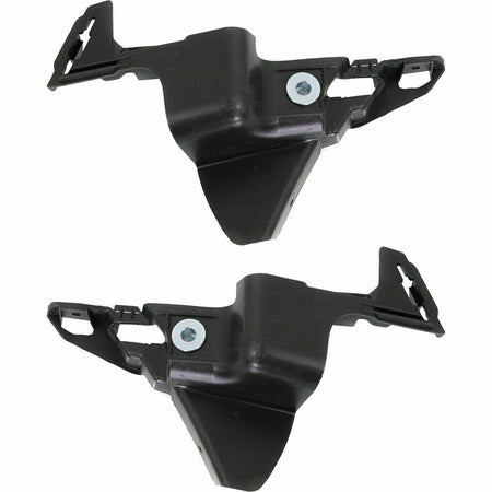 Front Left Driver & Right Passenger Side Set Of 2 Bumper Cover Support Bracket Mounting Retainer Pair Replacement For 2010-2015 Chevrolet Camaro Bl...