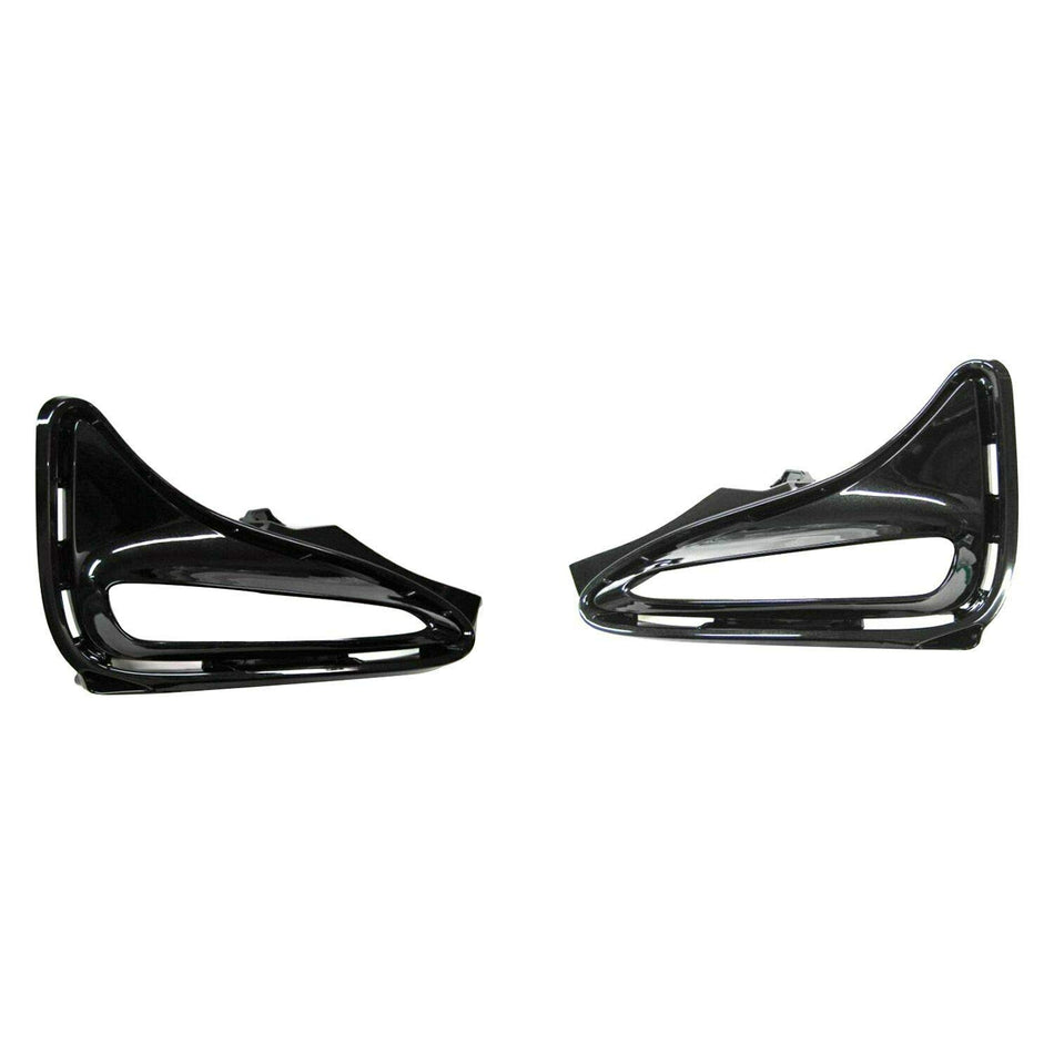 DAT AUTO PARTS Front Driver And Passenger Side 2-Piece Daytime Running Light Bezel Set Replacement For 17-19 Toyota Corolla Sedan TO1038233 8148102919