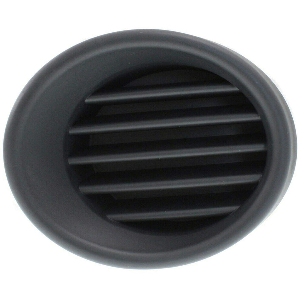 DAT AUTO PARTS Front Left Driver Side Fog Light Hole Cover Lamp Molding Bumper Insert Replacement For 2009 2010 2011 Chevrolet Chevy Aveo 5 Hatchba...