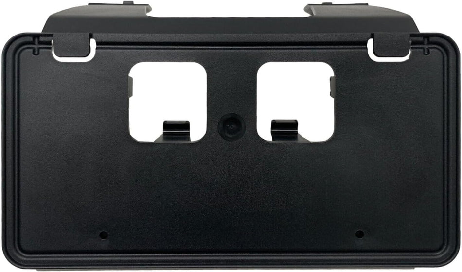 DAT AUTO PARTS Front License Plate Bracket Frame Cover Tag Holder Replacement for 2020-2022 Ford F450 F550 F600 Super Duty Pickup Truck Black Textu...