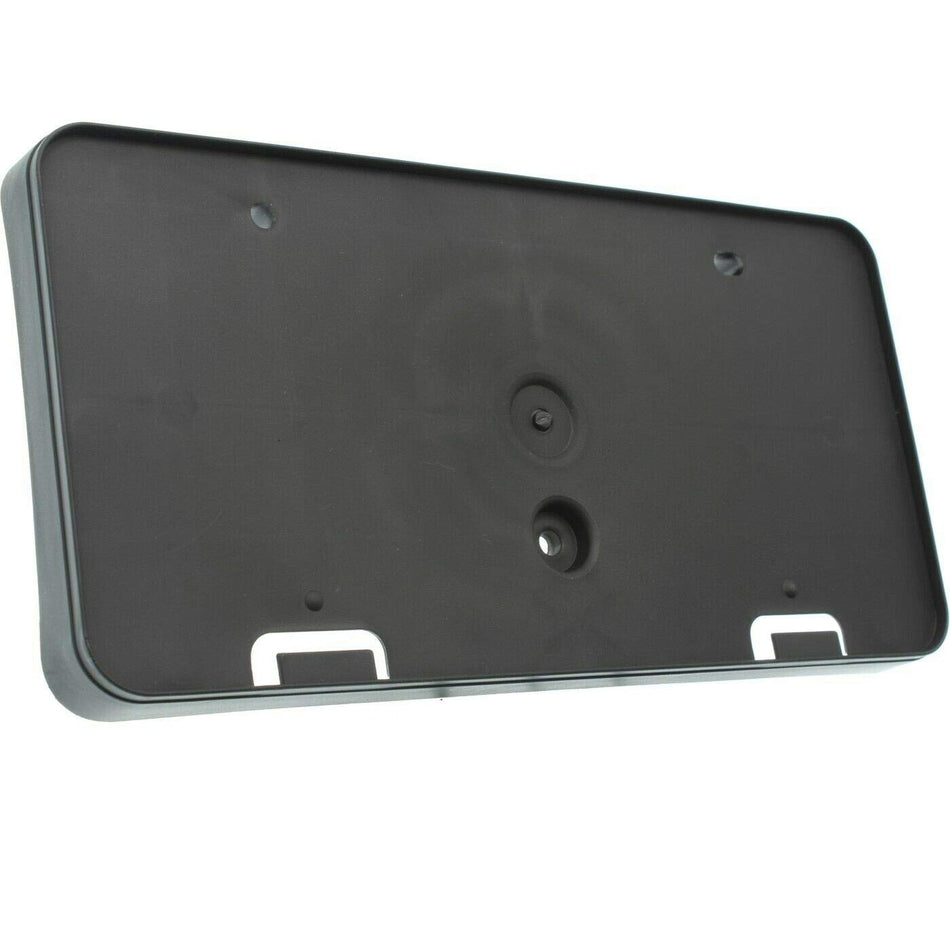 DAT AUTO PARTS Front License Plate Bumper Bracket Tag Holder Frame Cover Replacement for 2017-2019 Toyota Corolla SE XSE Models Black Textured Plas...