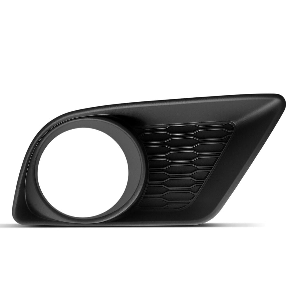 DAT AUTO PARTS Front Right Passenger Side Bumper Cover Molding Bezel, Fits 2011-2014 Dodge Charger, EXCEPT SRT-8 Models, Black Plastic Textured Fin...