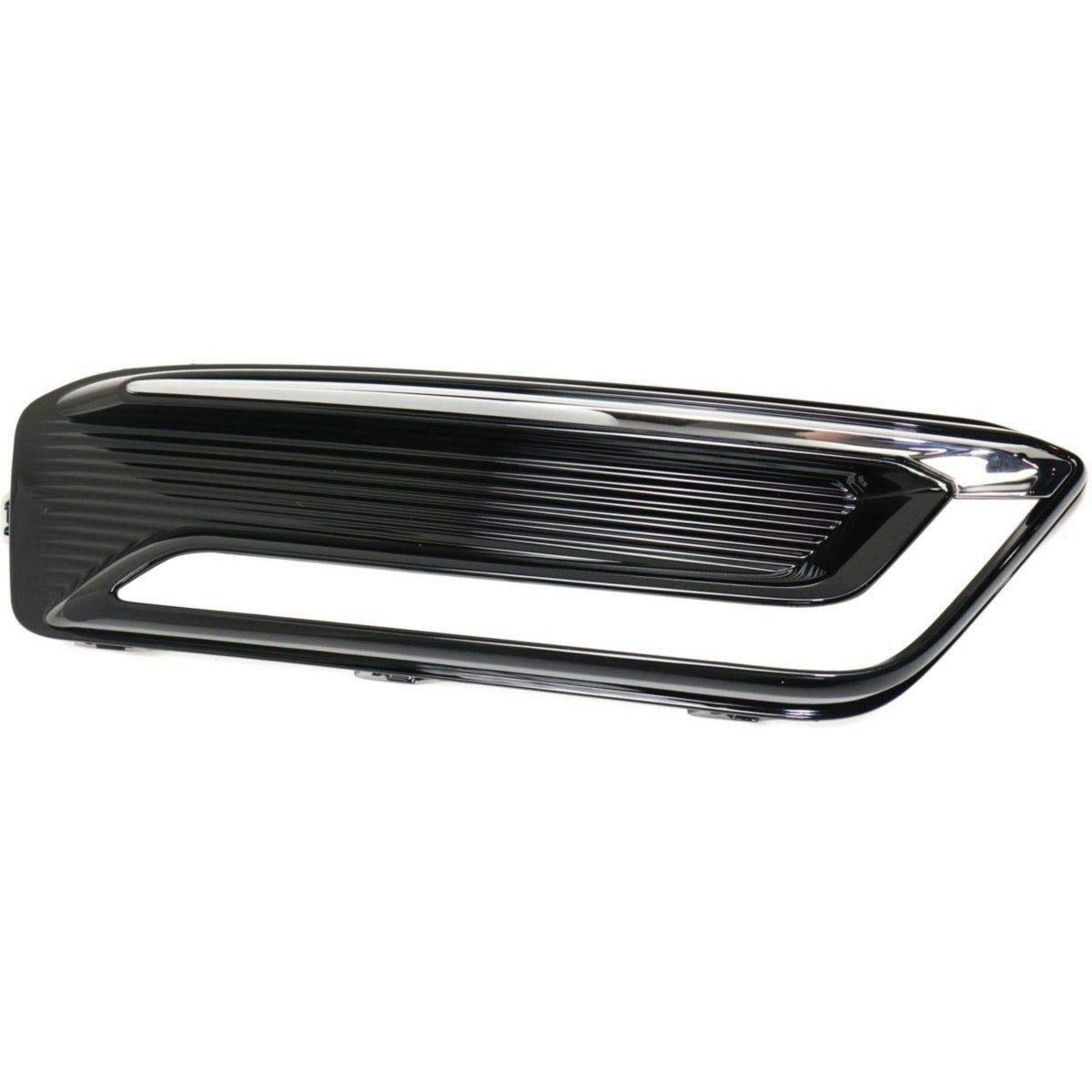 DAT AUTO PARTS Front Left Driver Side Driving Lamp Cover Fog Light Bumper Insert Replacement For 2014-2020 Chevy Impala LTZ & Premier Except Fleet ...