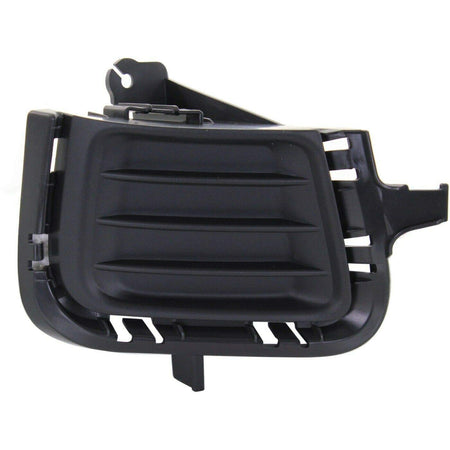 DAT AUTO PARTS Front Right Passenger Side Bumper Fog Light Lamp Hole Cover Grille Molding Trim Replacement For 2012 - 2014 Toyota Prius C Black Tex...