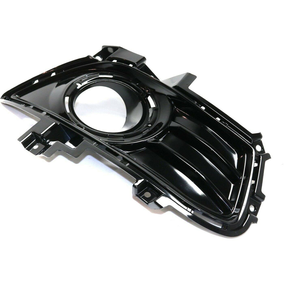 DAT AUTO PARTS Front Right Passenger Side Fog Light Hole Bezel Cover Trim Molding Insert Replacement For 2013 2014 2015 2016 Ford Fusion Black Smoo...