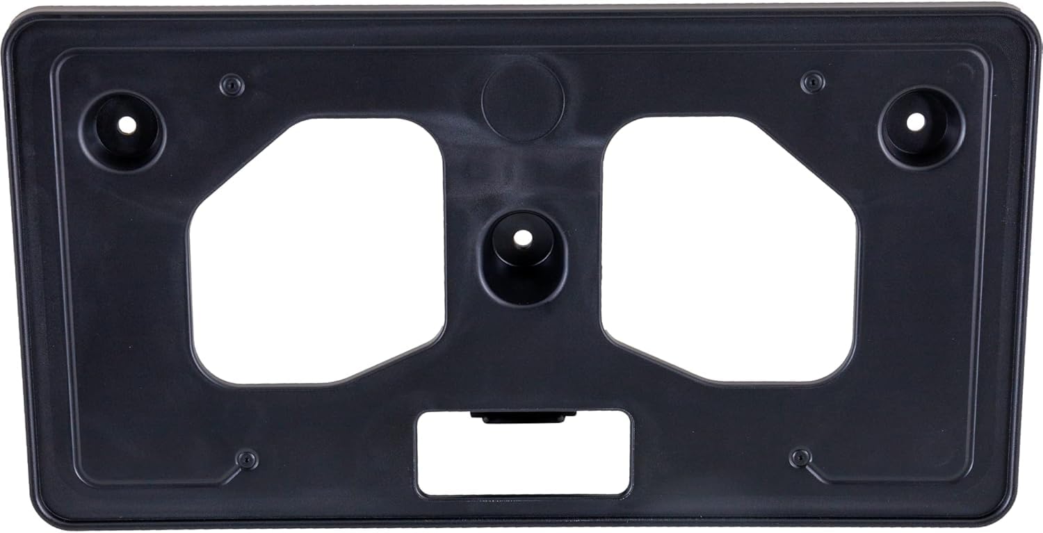 DAT AUTO PARTS Front Bumper License Plate Mounting Bracket Tag Holder Replacement for 2019 2020 2021 Honda CRV Black Textured Made of Plastic HO106...