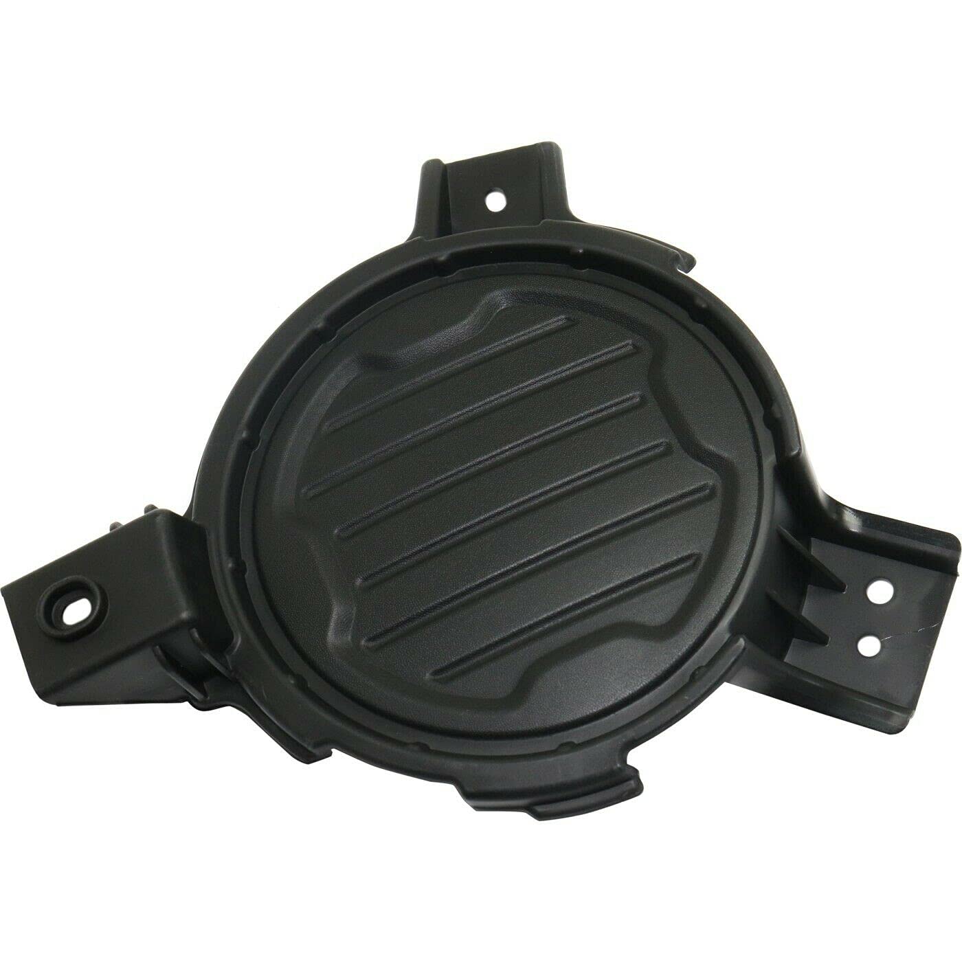 DAT AUTO PARTS Front Right Passenger Side Fog Light Hole Lamp Cover Trim Molding Bumper Insert Replacement For 2014 2015 2016 Kia Soul Black Textur...