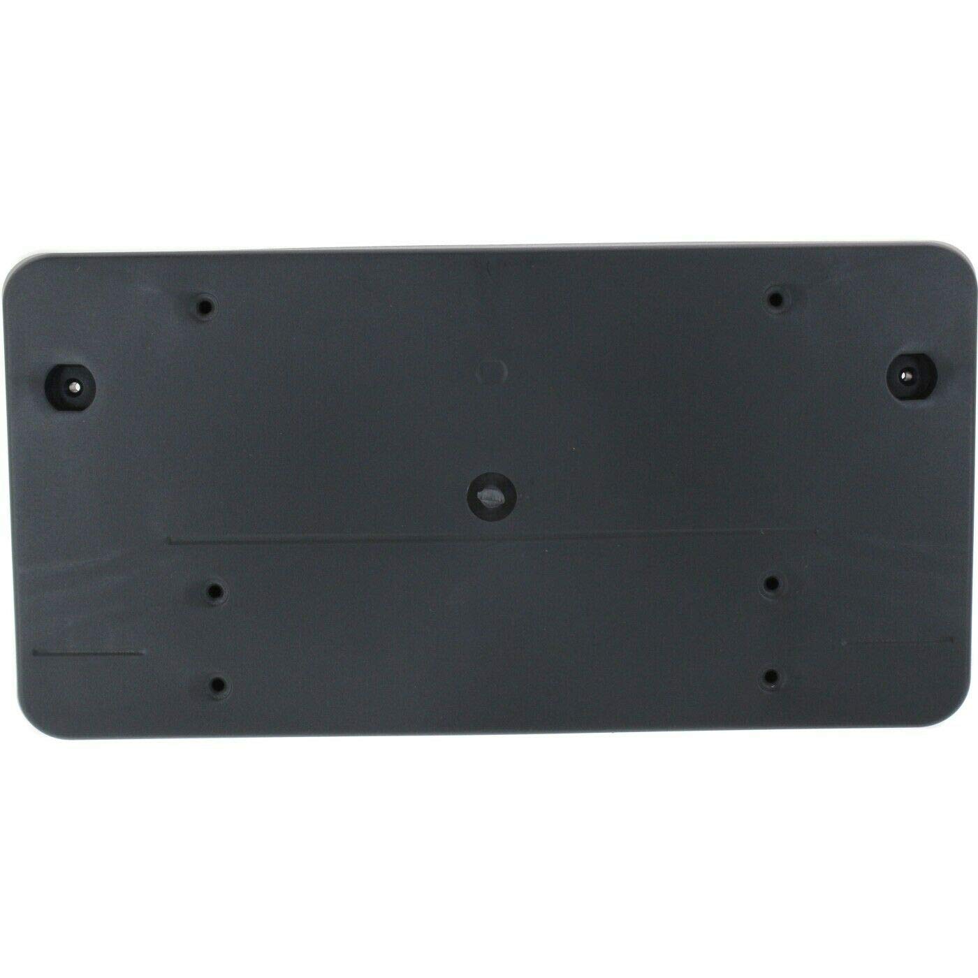 DAT AUTO PARTS Front License Plate Bracket Replacement For 15-18 Mercedes-Benz C Class Sedan Models With AMG Black Textured MB1068128 2058801744