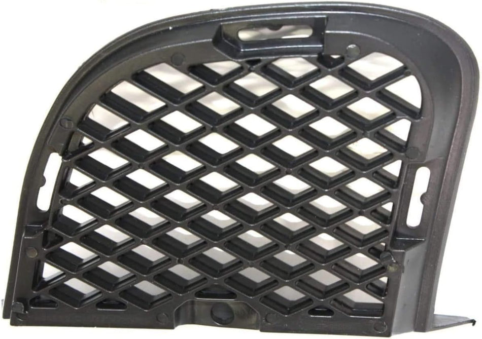 DAT AUTO PARTS Front Left Driver Side Fog Light Hole Lamp Cover Outer Grille Screen Trim Molding Bumper Insert Replacement For 2005-2009 Hyundai Tu...