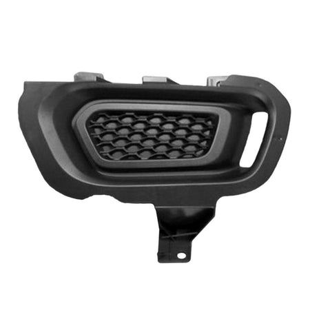 DAT AUTO PARTS Front Left Driver Side Fog Light Hole Cover Grille Trim Molding Bumper Insert Replacement For 2019-2023 Ford Ranger Pickup Truck Bla...