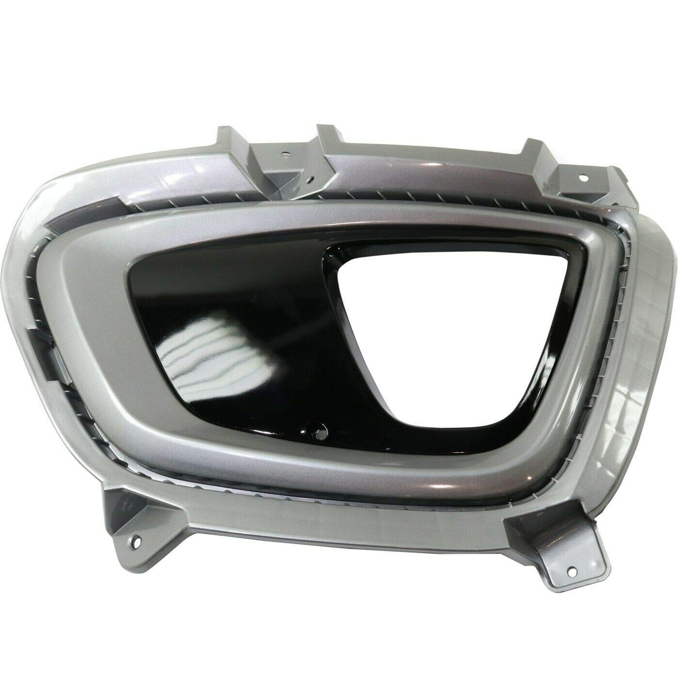 DAT AUTO PARTS Front Left Driver Side Fog Light Hole Bezel Lamp Trim Molding Bumper Insert Replacement For 2016 2017 2018 Kia Sorento L EX LX Model...