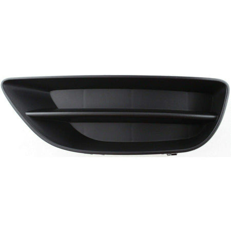 DAT AUTO PARTS Front Left Driver Side Bumper Fog Light Cover Grille Molding Trim Replacement For 2001 2002 Toyota Corolla Black Textured Plastic TO...