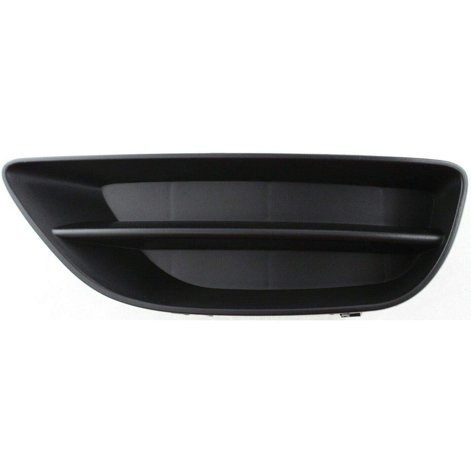 DAT AUTO PARTS Left Front Driver Side Fog Light Cover Replacement for 01-02 Toyota Corolla Black Textured TO1038102 5212802010