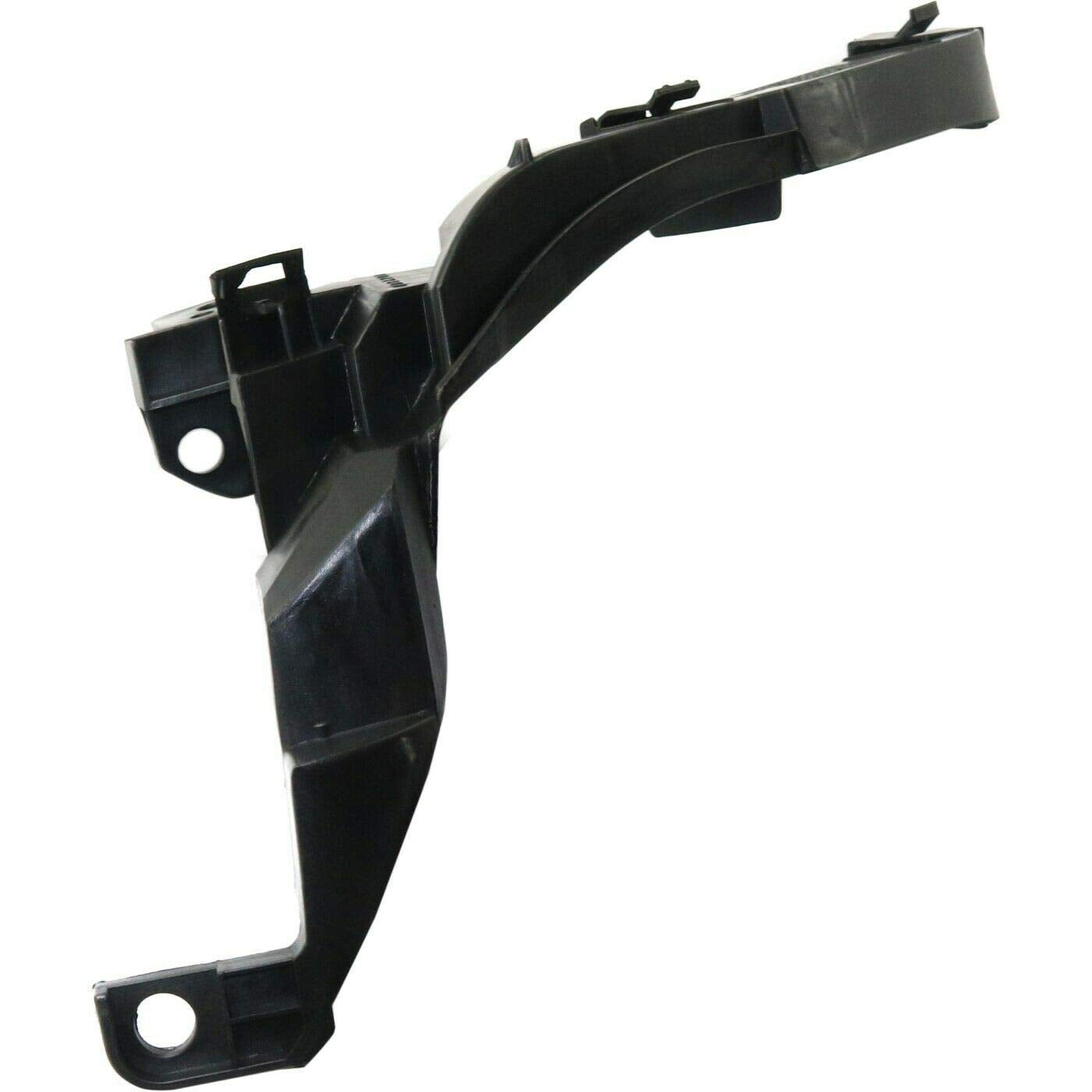 DAT AUTO PARTS Front Left Driver Side Headlight Bumper Cover Support Bracket Replacement For 2007-2011 Honda CRV for Side Beam Black Textured Plast...