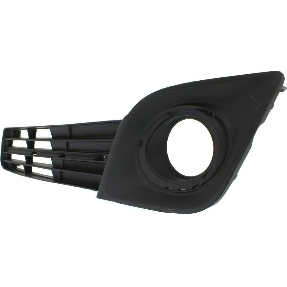 DAT AUTO PARTS Front Left Driver Side Bumper Insert Fog Light Bezel Molding Cover Grille Trim Replacement for 2012-2014 Toyota Camry SE Models with...