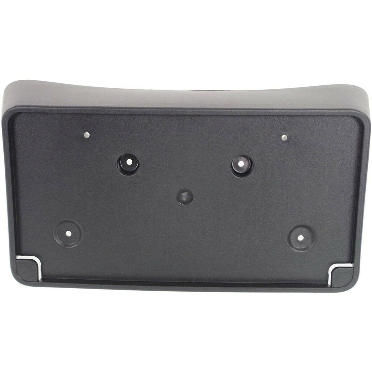 DAT AUTO PARTS Front Bumper License Plate Frame Tag Mounting Bracket Holder Replacement For 2007 - 2012 GMC Acadia Black Textured Made of Plastic G...